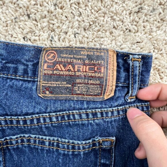 Z. Cavaricci Blue Jeans Womens Size 9 Bell Bottom Boot Cut Cotton Denim - Picture 8 of 10
